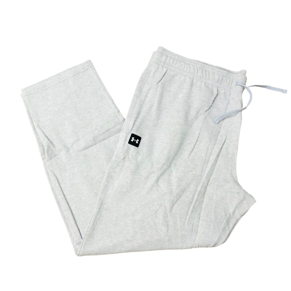 Under Armour Mens 4XLT Gray Fleece Sweatpants Loose Fit Athletic Joggers Tall‎